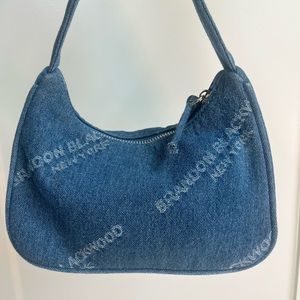 Worn a few times denim Brandon Blackwood bag. Great condition.